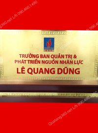 bảng chức danh đồng 2mm
