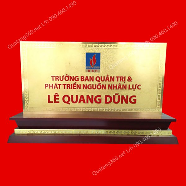bảng chức danh đồng 2mm