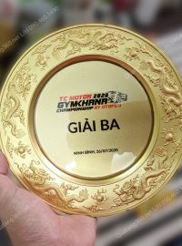 quà tặng đĩa đồng để bàn