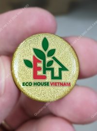 làm pin cài áo logo hình tròn