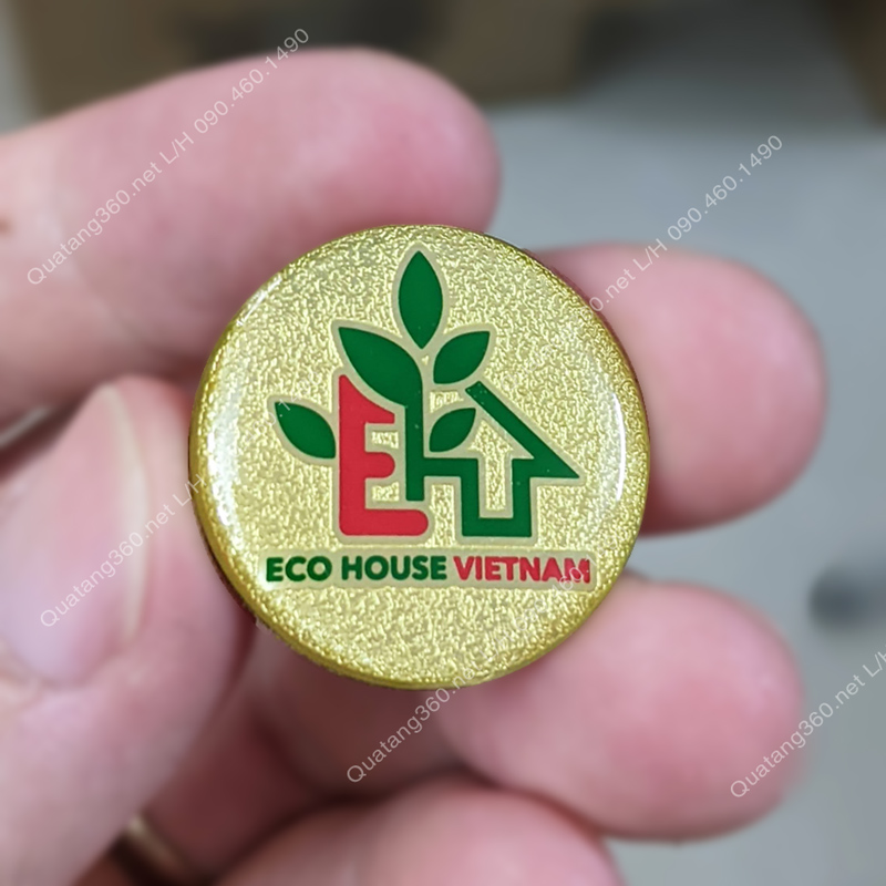 làm pin cài áo logo hình tròn làm pin cài áo logo hình tròn