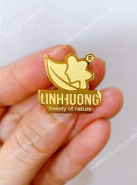 pin cài áo logo mạ vàng cao cấp