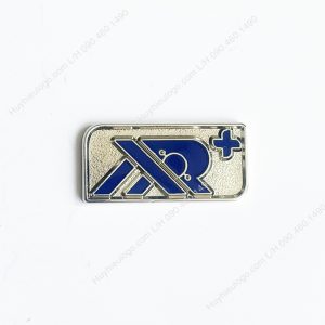 Pin cài áo công ty mạ bạc