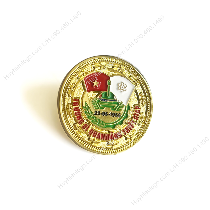 Pin cài áo logo đúc nhiều chi tiết Pin cài áo logo đúc nhiều chi tiết