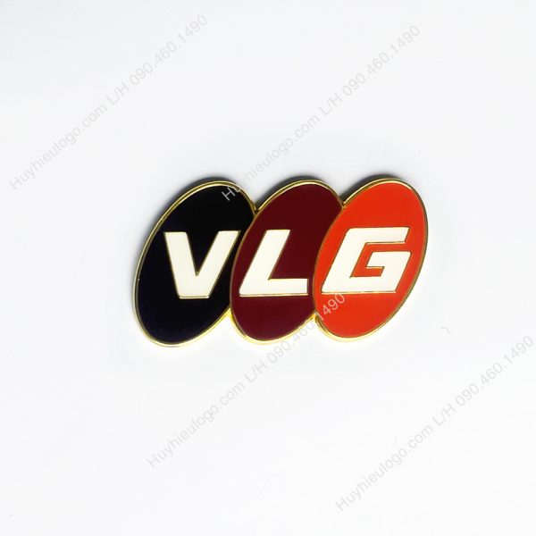 Pin cài áo logo gắn nam châm
