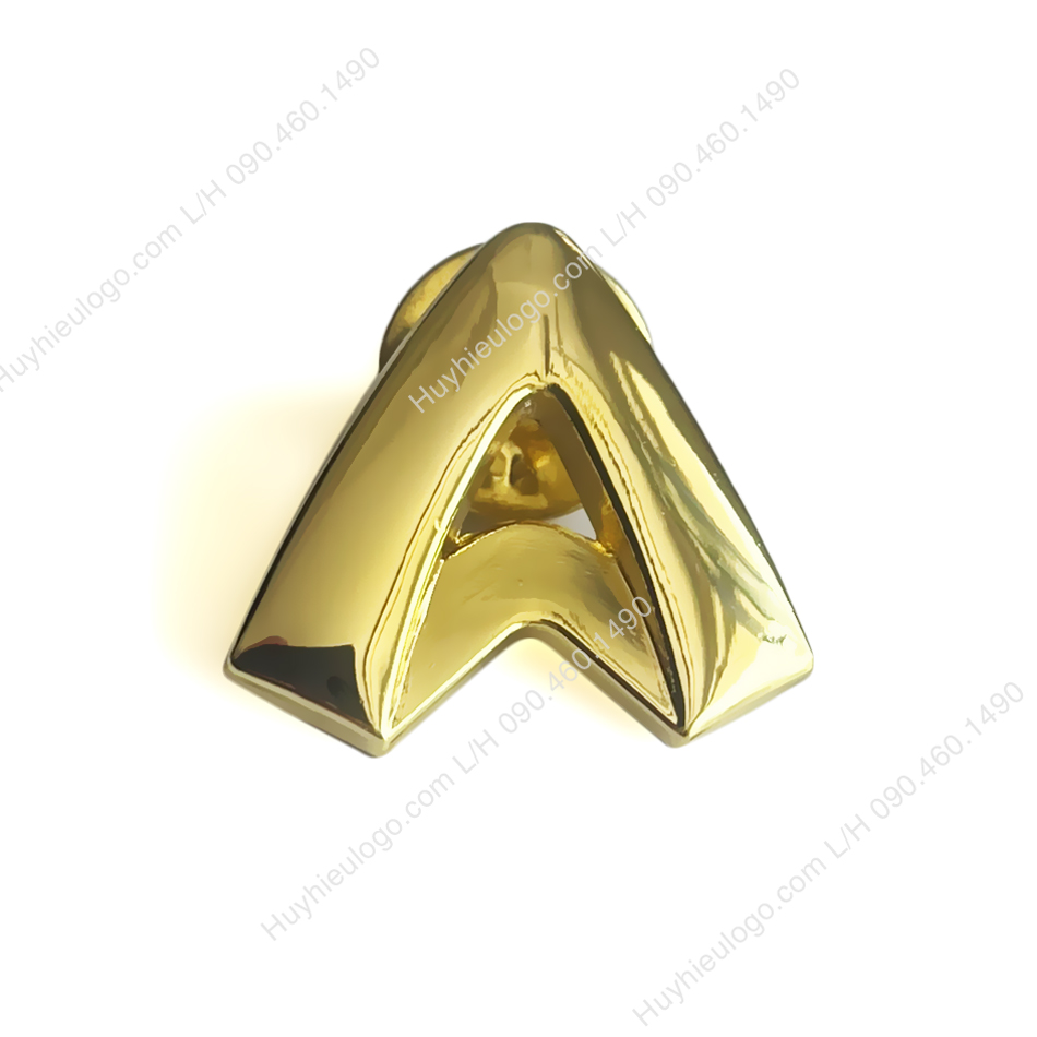 Pin cài áo logo đúc 3d Pin cài áo logo đúc 3d